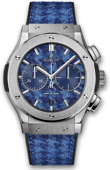 Review Replica HUBLOT CLASSIC FUSION CHRONOGRAPH ITALIA INDEPENDENT PIEDS-DE-PULE TITANIUM watch 521.NX.2710.NR.ITI18